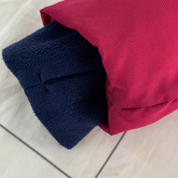 Lands’ End girls’ fleece lined full-length parka size 4-5 - Picture 2 of 8